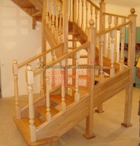 Лестницы из сосны Киев